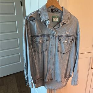 NWT DISTRESSED DENIM JACKET